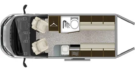 Auto-Trail V-Line 610 SE layout